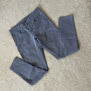 Stylish Gray Gap Super Skinny Stretch Premium Denim Jeans Size 8